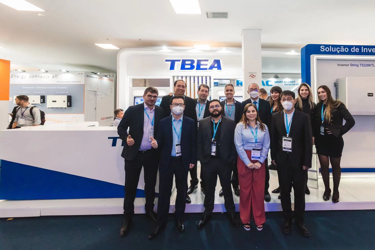 The 2022 Intersolar South America unveiled in Sao Paulo, Brazil from August 23 to 25, 2022. TBEA Sunoasis drew wide attention en.tbeaenergy.com//news_detail.p…