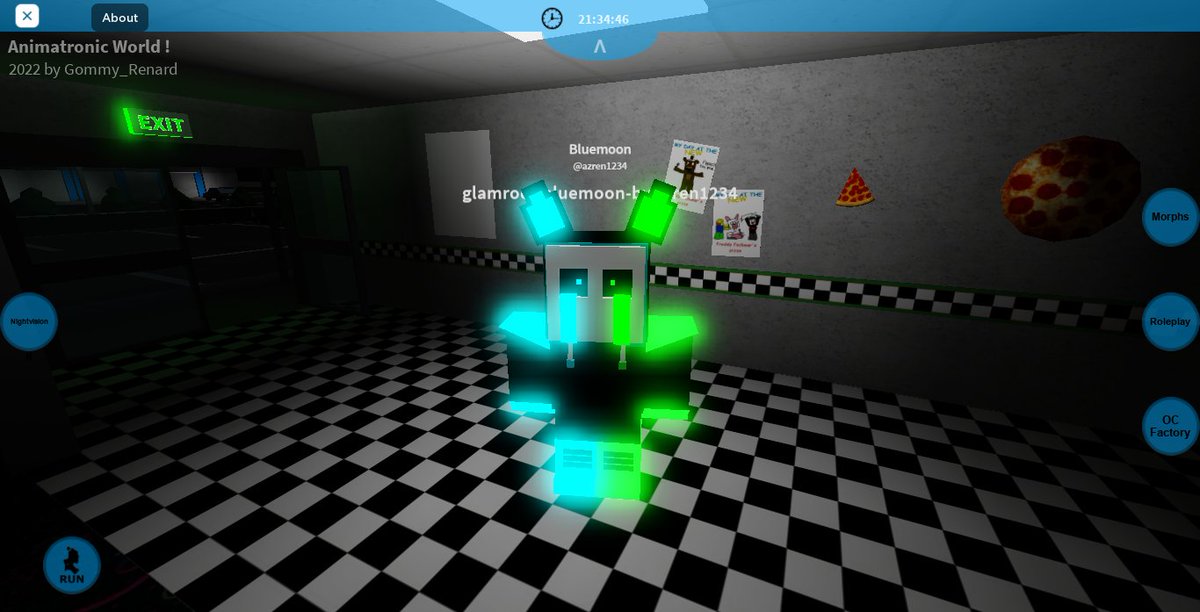 AzrenCat's tweet photo. i made my oc in animatronic world!! https://t.co/9rFHv7RXkN