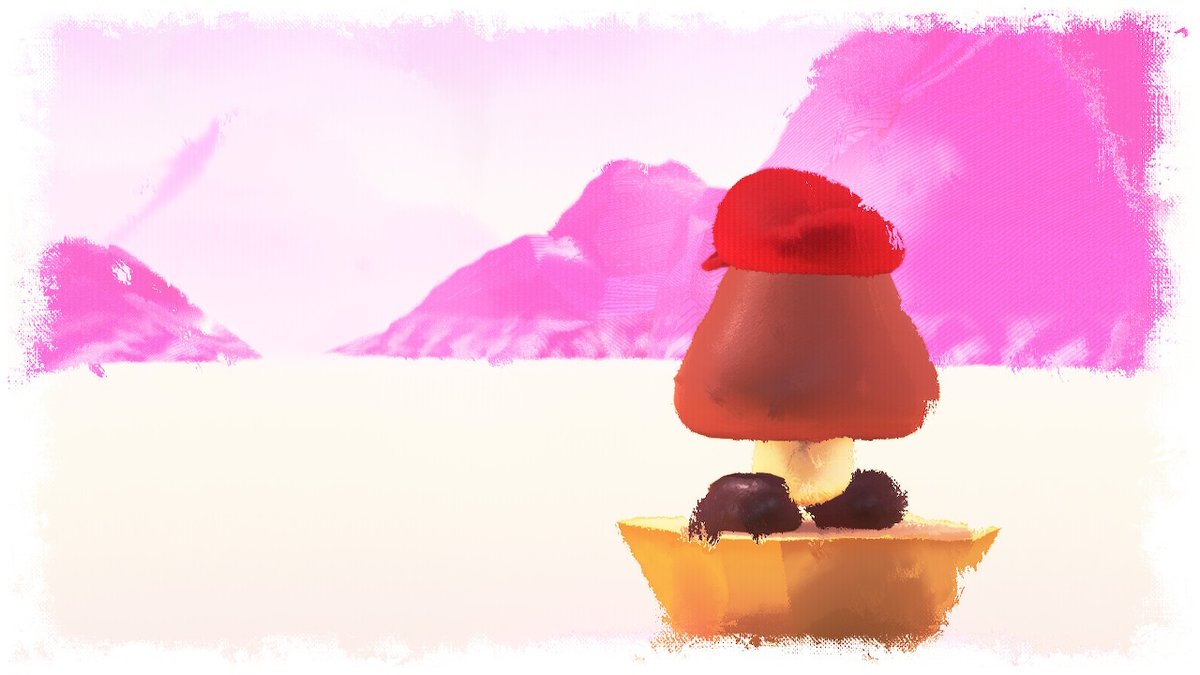 slurpbert's tweet photo. I hate being a goomba. it's awesome. (ε(:0}) #SuperMarioOdyssey #NintendoSwitch https://t.co/Jlrjd3p1m6
