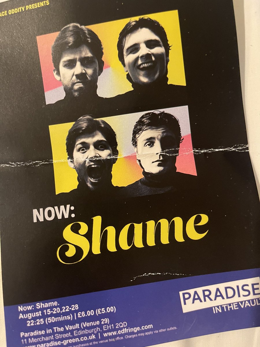 Loved this show <a href="/edfringe/">Edinburgh Festival Fringe</a>