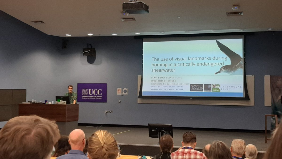 LFisherReeves's tweet photo. And that concludes my first ever scientific conference!
Huge thank you to @TheSeabirdGroup for making #CorkSeabirds so special, and to all the people who came to chat about my work after my talk! 
Can’t wait to catch you all at the next one 🐦🐧 https://t.co/3Y8s6mrIja