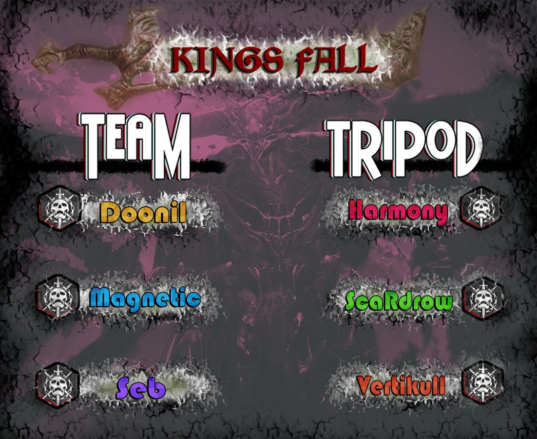 Oryx is about to need some life alert 😂 
✨ KINGS FALL Team Tripod: <a href="/DoonilTV/">Doonil</a> <a href="/xHarmonyAu/">Harmony</a> <a href="/MagneticRubber/">Magnetic</a> <a href="/ScaRdrow/">ScaRdrow</a> <a href="/Sebby312/">Seb</a> <a href="/Vertikull/">Vertikull</a> ✨