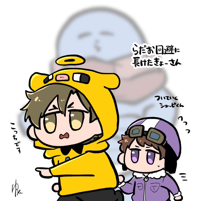 イラスト貯金豚のtwitter漫画作品