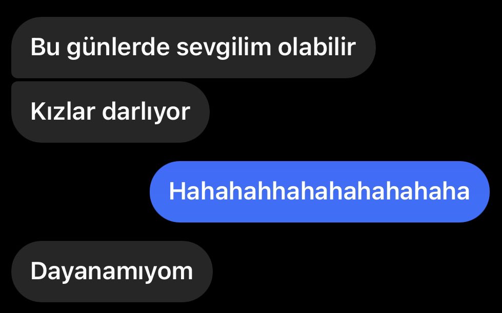 “Şimdi sana ne mesajlar geliyordur” -daki bahsi geçen o mesajlar 🥲