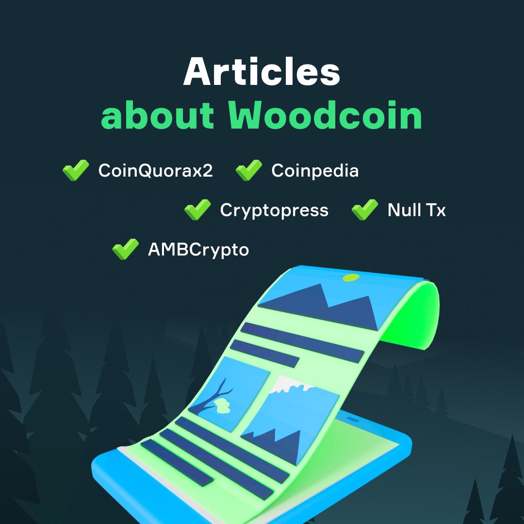 Woodcoin Official tweet media