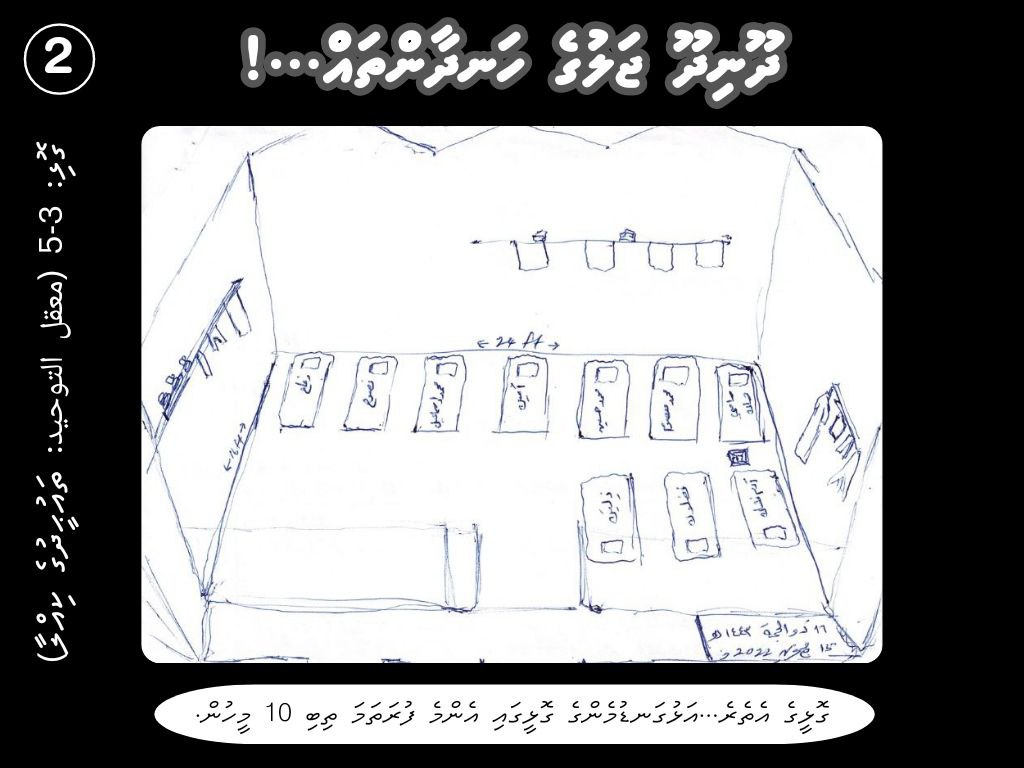 adamnishanali's tweet photo. ދޫނިދޫ ޖަލުގެ ހަނދާންތައް...! 6 /1&amp;2
މީގެ ކޮންމެ ކުރެހުމަކީވެސް އަޅުގަނޑުމެނަށް އެތައް އިޙްސާސްތަކެކެވެ. ޝުޢޫރުތަކެކެވެ. ހަނދާންތަކެކެވެ. ކުލަތަކެކެވެ.
މިތަޖުރިބާ ޚުލާޞާކޮށް  ބުނެލާނަމަ ބުނެލަން އޮތީ އެއީ އީމާންކަން އިތުރުކޮށްލަން ރަނގަޅު ކޭމްޕެއް ކަމުގައެވެ. 
@fzlunx https://t.co/ocnaCr62Lk