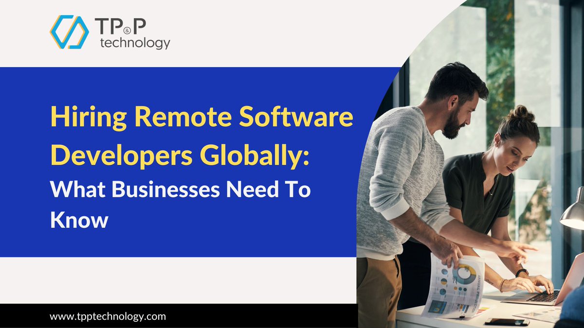 tpptechnology's tweet photo. Hiring Remote Software Developers Globally: What Businesses Need To Know
👉 Explore more: https://t.co/BSgQdcy9F7
#softwaredevelopment #tpptechnology https://t.co/18tkbr5VH4
