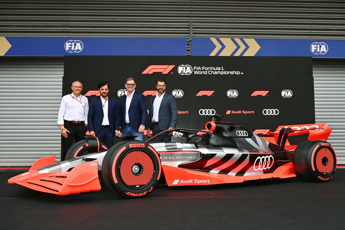 Audi anuncia su entrada en la Fórmula 1 - prensa.audi.es/2022/08/26/aud…