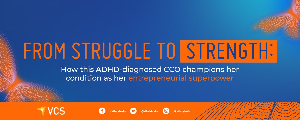 Vitalstrats's tweet photo. When VCS CCO Amrei Dizon came out to the #TeamVCS as someone diagnosed with ADHD, the company met this news with empathy and understanding.

Read about @amrei's challenges, journey, and triumphs as a career woman running a successful business despite ADHD: https://t.co/iG2gKxZ9BY https://t.co/FTTDTX0TUd