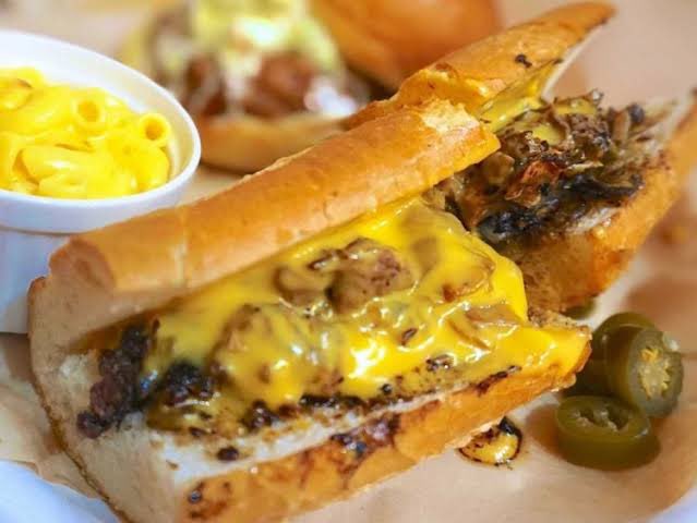 フィラデルフィアチーズステーキのピーマン詰めのレシピ