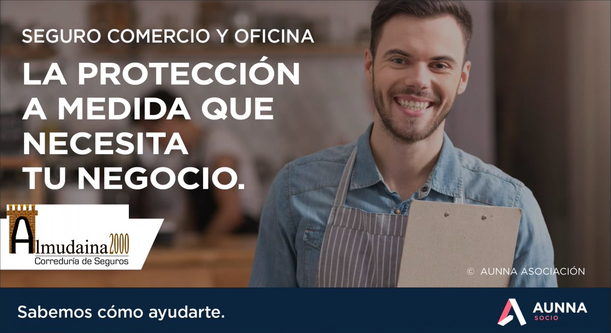 Almudaina_2000's tweet photo. ¿Lo tienes claro? #Almudaina2000SeguroComercioyOficina
almudaina@almudaina2000seguros.es
https://t.co/SthqJTNKUB https://t.co/kxTVHuRPL5
