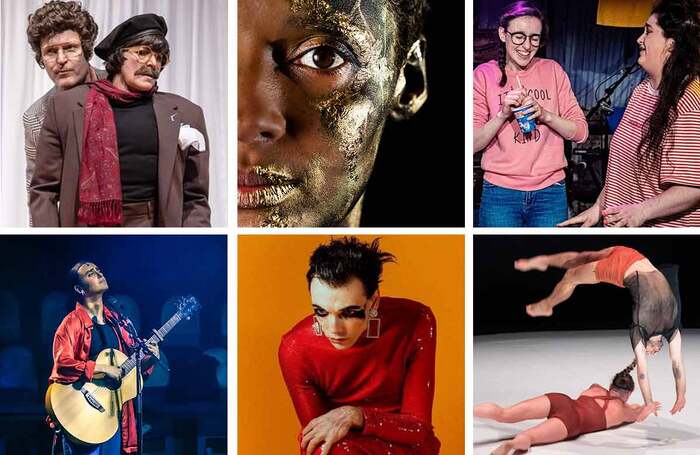 TheStage's tweet image. The best #EdFringe shows of the year, according to our critics, from solo work to circus, gig-theatre to one-man movie parodies, new writing to mini-musicals bit.ly/3pIPTlA