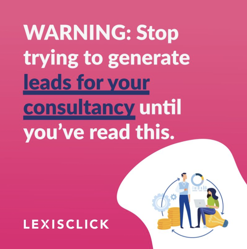 Is your CRM full of contacts that are going nowhere?

Are most of the leads you generate a waste of your sales teams time?

Want to start generating leads that are a great fit for your consultancy, this blog post is for you: bit.ly/3Apc1pV

#Consultancy #BusinessGrowth