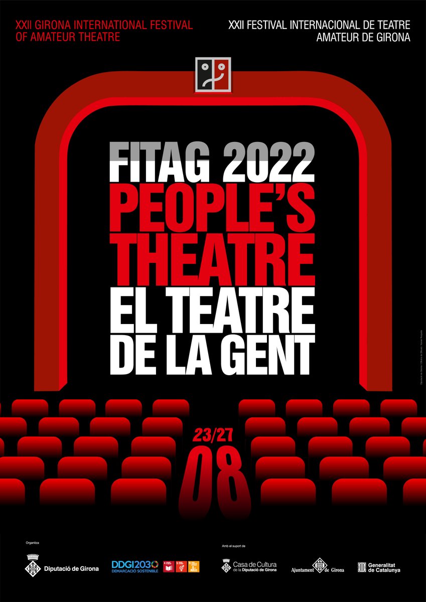TEATRECBS's tweet photo. 👉Baile de Huesos
🎭 Comèdia Dramàtica
🗓️ Divendres 26 d'agost
🕰 21h
📍Teatre de Lloret
🤩 @FITAGGIRONA als Municipis
🎟🎟 https://t.co/BpyvkJSeaP
#MyLloret #LloretCultura #Teatre #TeatreAmateur #FITAG #FitagMunicipis #LloretdeMar https://t.co/B6S4DrOTaI