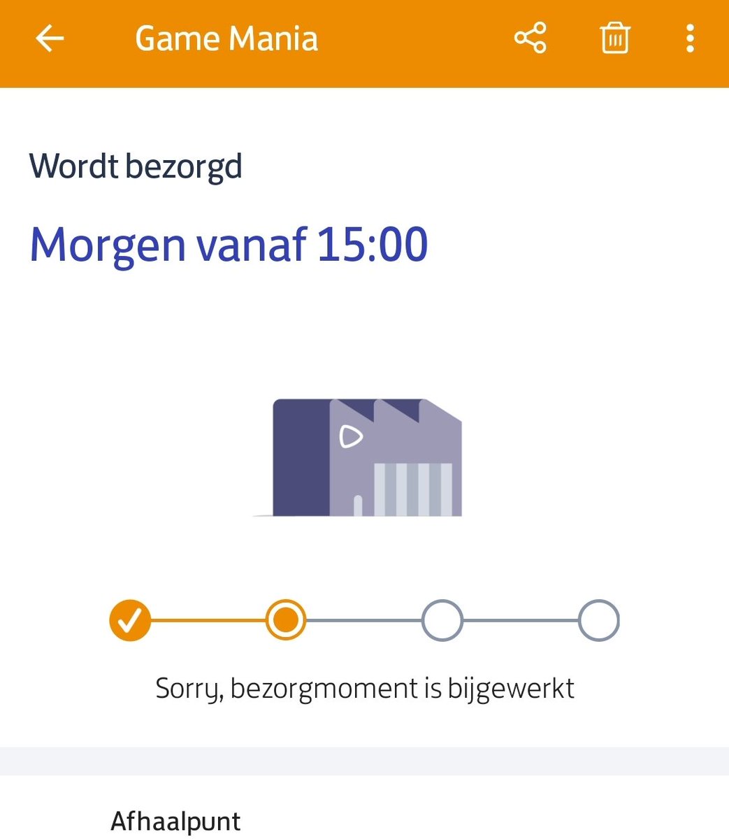 HelloMikerd's tweet photo. @PostNL Tsja.. zal ook ns niet zo zijn. https://t.co/gxqSXSZiNy