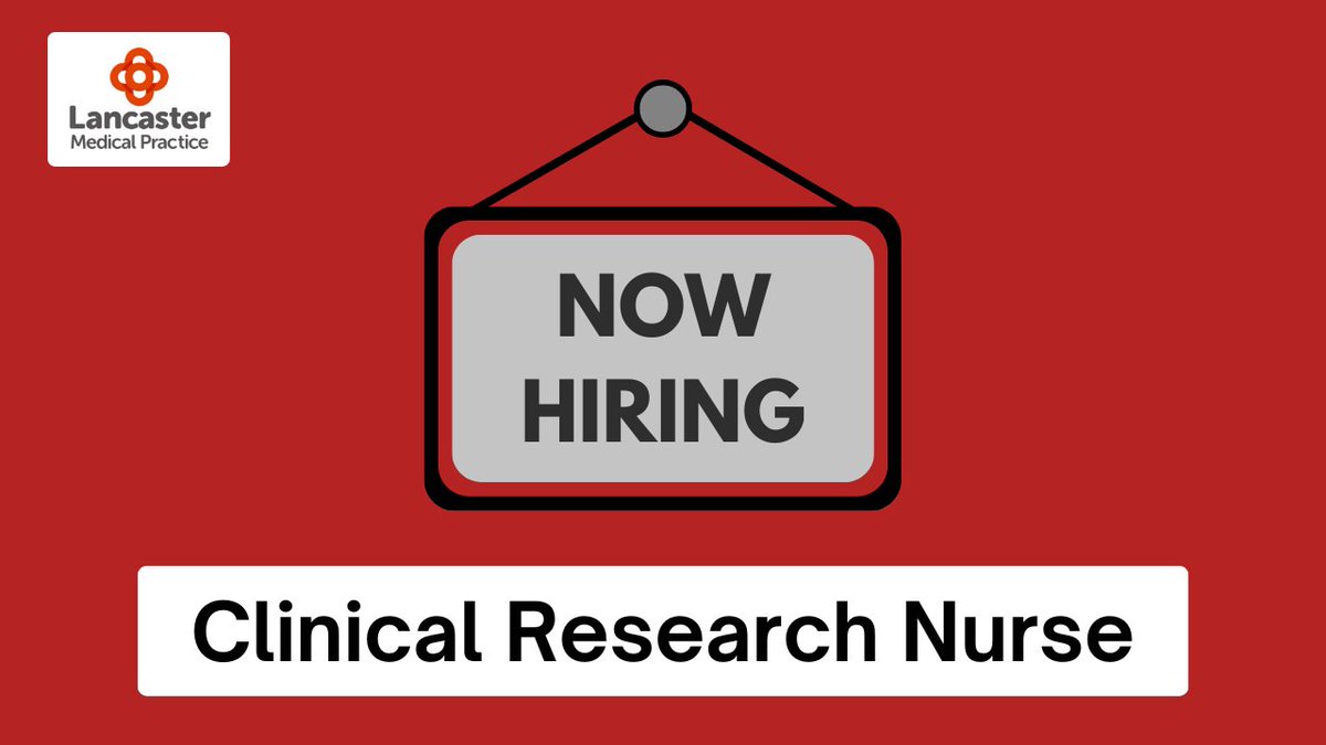 We are looking for a Clinical Research Nurse to join LMP as part of our highly successful research team.

You can apply here: beta.jobs.nhs.uk/candidate/joba….

The closing date for applications is Sunday 11th September.