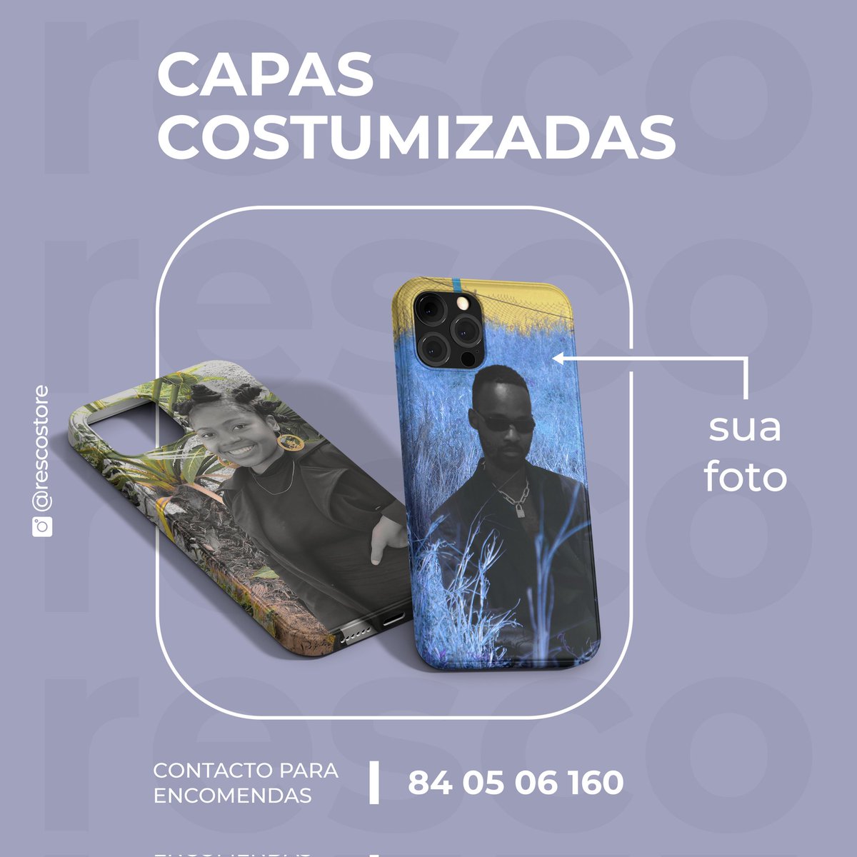 rescostore's tweet photo. Encomenda uma capinha com sua cara ou surpreenda seu amor 💕 https://t.co/wNIsZAxJdD