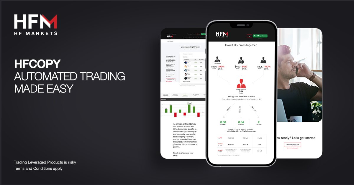 hfmbroker's tweet photo. Join HFcopy as a Follower and automatically copy the trading strategies of more knowledgeable traders or become a Strategy Provider and set a fee that your followers will pay to copy your traders. 😉📈
Learn more ➡ https://t.co/rhZD646xdJ
#HFM #HFcopy #copytrading #traders https://t.co/OTHrWYUGkt
