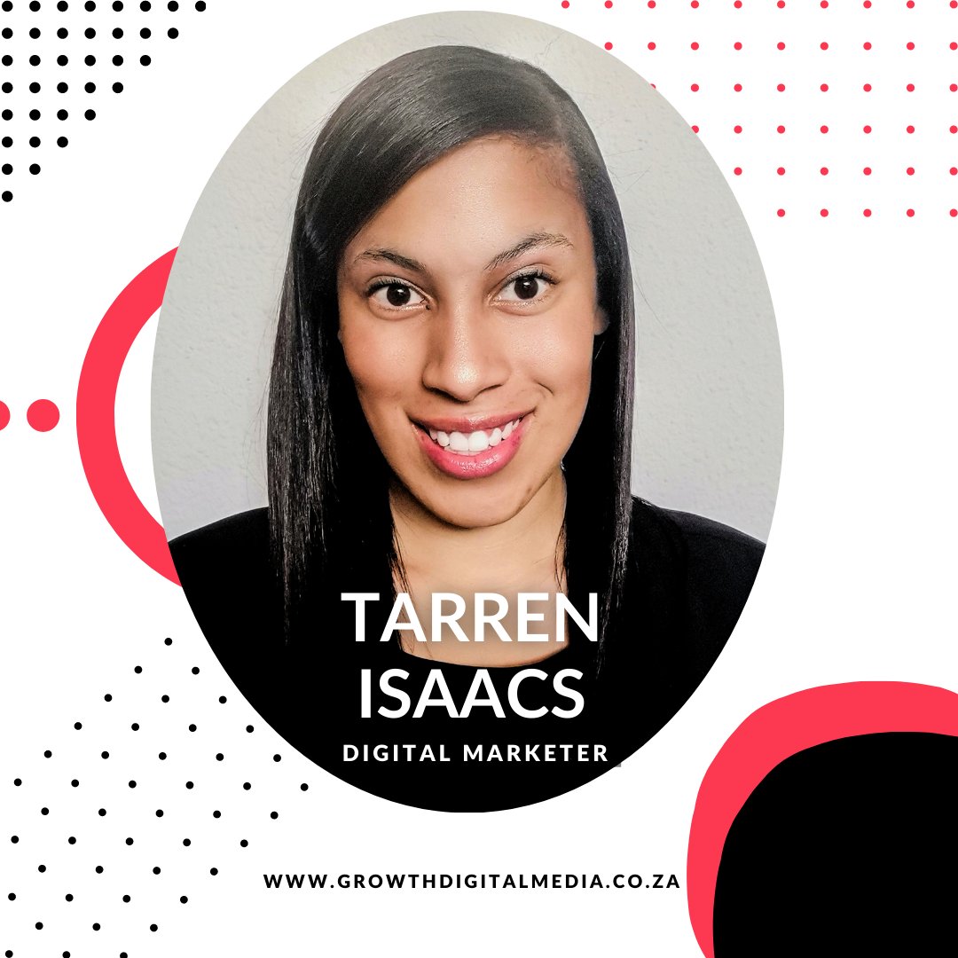 Meet Tarren, she is someone who has a great love for aesthetic visuals. She studied Photography 
<a href="/VegaSchool/">Vega School at Emeris</a> and holds a Bcom degree in Business Marketing from <a href="/stadio_HigherEd/">stadio_higher_ed</a>. Read more: bit.ly/3CpSw33 #meettheteam #growthdigitalmedia #DigitalMarketing