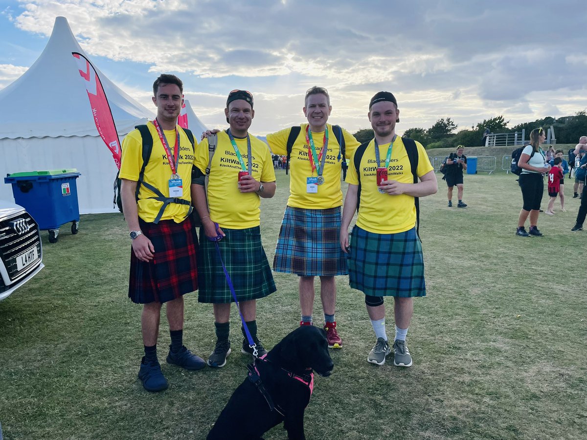 As part of our recent fundraising efforts for #KiltWalkDundee we’d like to say a HUGE thankyou on behalf of #JackAndTheTeamWalks for the raffle gifts to Rangers FC, Kevin Cuthbert PT, Bibi’s, Tabla, Balmore GC, Grand Central, The Wine Library, The Fairmont &amp; St Andrews Brewing Co