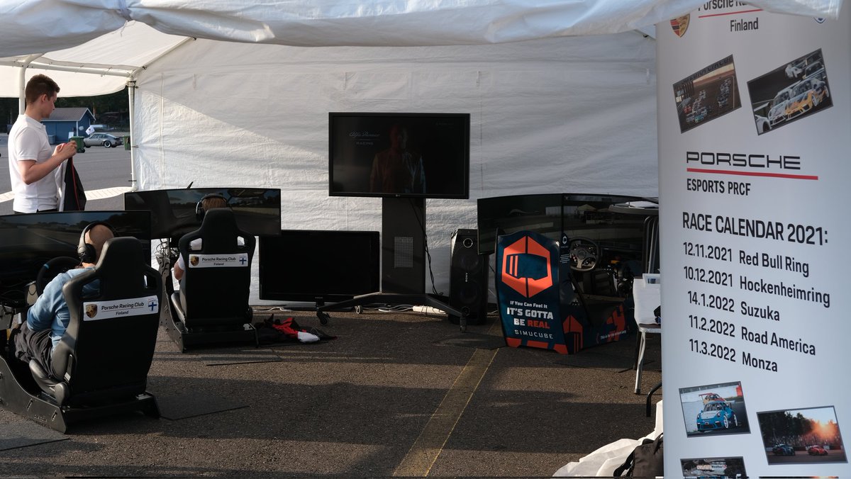 OPGG_FI's tweet image. Tänä viikonloppuna olemme jälleen liikenteessä! 

Tervetuloa Alastarolle Porsche Festivaaleille, jossa Olli ja Risto esittelevät Porsche Racing Club Finlandin Esports aktiviteetteja. Lisätiedot festivaaleista löydät täältä: porscheclubfestival.fi