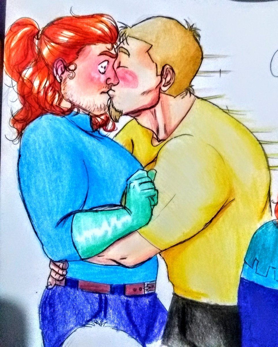 PumpkinThreat28's tweet photo. Besito de bienvenida
Siento que pese a su timidez y a los traumas que presenta en relación con los niños, Grom tiene la tendencia de ser bastante cariñoso en ocasiones
En especial con Ash
#Gromxash #AshxGrom #Grom #Ash #HumanAsh #Brawlstarsfanart #brawlstarsship https://t.co/ewzIXEMLf5