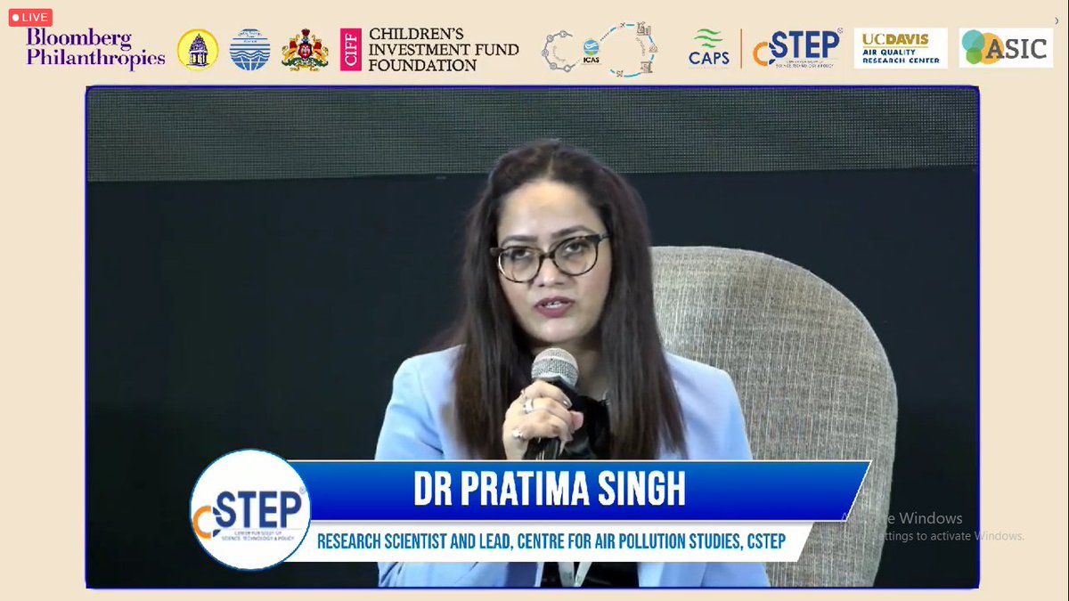 waatavaran's tweet photo. "Representing the data and research in simpler manner and in regional languages is the way forward to disseminate the information on #AirPollution and its health impact," said Dr Pratima Singh from @CSTEP_India at #ICAS2022 
#ClimateChange @UCDavisAQRC
#CleanAirForAll https://t.co/q7Fvv7LQcO