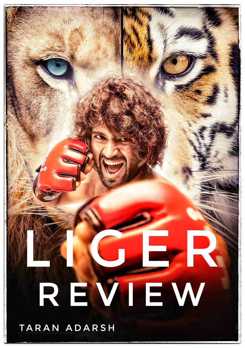 taran_adarsh's tweet photo. #OneWordReview...
#Liger: OUTDATED.
Rating: ⭐️½
#Liger fails to meet the expectations... An absolute waste of talent, resources and opportunity... #VijayDeverakonda deserved a better launch in #Hindi movies... This #Liger just doesn't roar! #LigerReview https://t.co/5hO49gh8bR