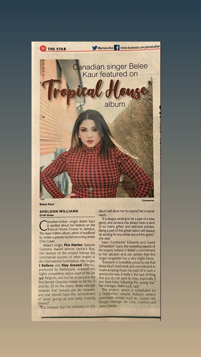 #Jamaica 🇯🇲 thank you so much for all the love ❤️ 
<a href="/henrygayle/">Chris Gayle</a> <a href="/contractor4/">Contractor Music Group</a> <a href="/rathmuzik/">Rathmuzik</a> <a href="/jamaicastar/">Jamaica Star</a> <a href="/iamDiPresident/">DiPresident</a> <a href="/KingTigerBx1/">KING TIGER™</a>