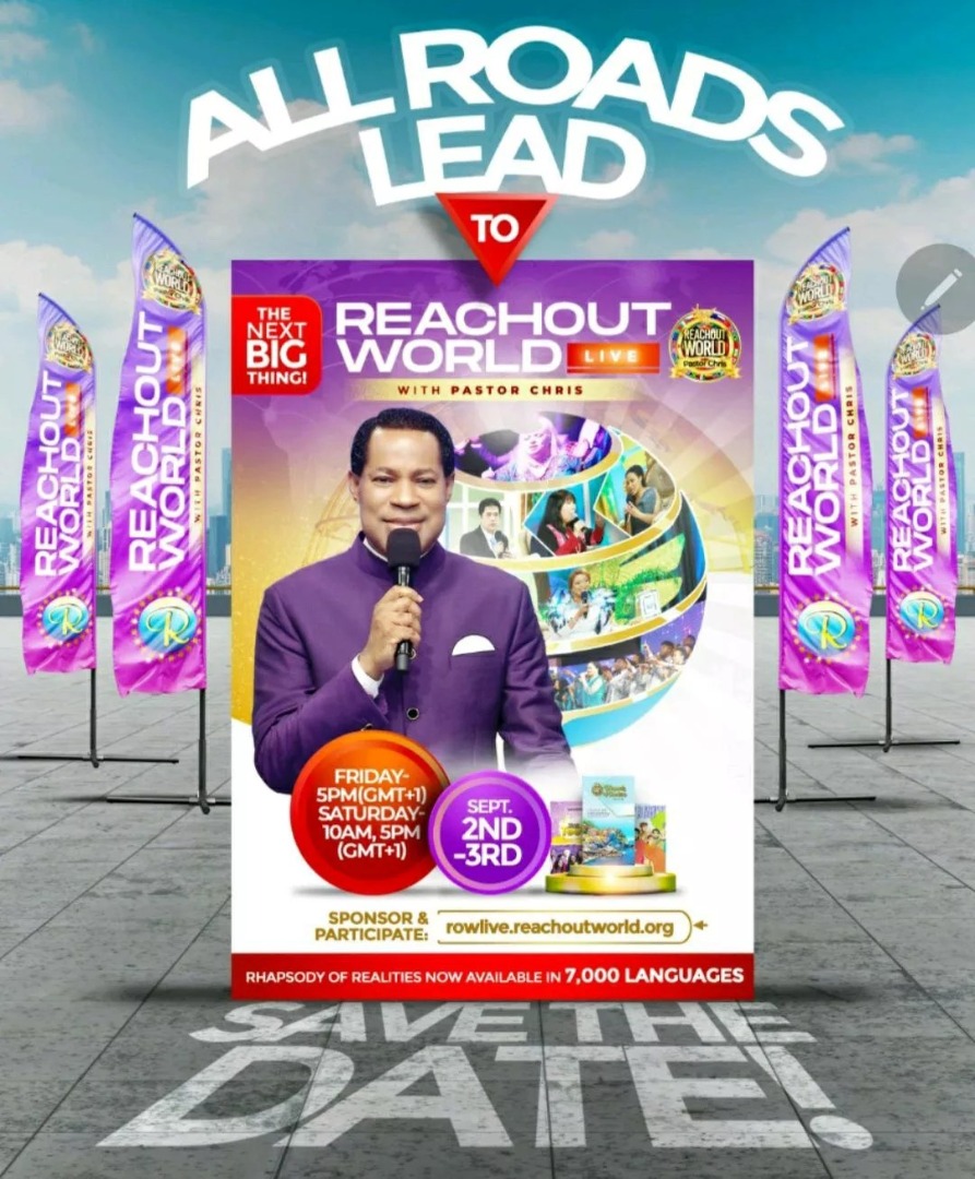 iAmFridayDemola's tweet photo. Next Big Thing:
Reach Out World with my Man of God (Rev Chris Oyakhilome)
We're preparing 7 billion souls for our Lord & Saviour Jesus Christ
Pastor Chris | Rhapsody of Realities | Youth | World
#celz1rocks #ReachOutWorld #ROPPC #CeAgegeGroup https://t.co/3h87iPUyEI