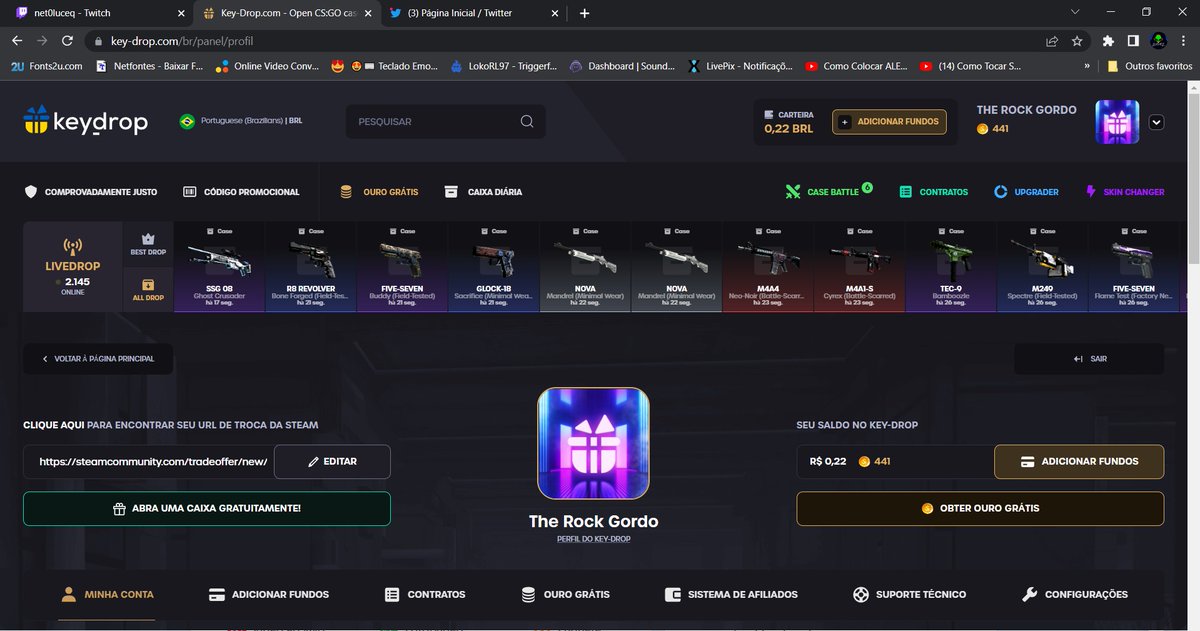 JulioC_RL's tweet photo. melhor site de drop de skin de CSGO #keydrop @keydropcom https://t.co/Sgp2LGnefI