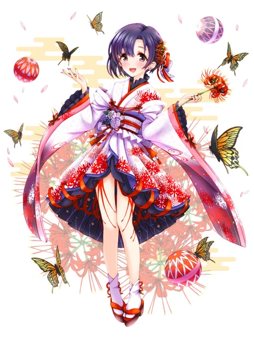 白菊ほたると彼岸花 