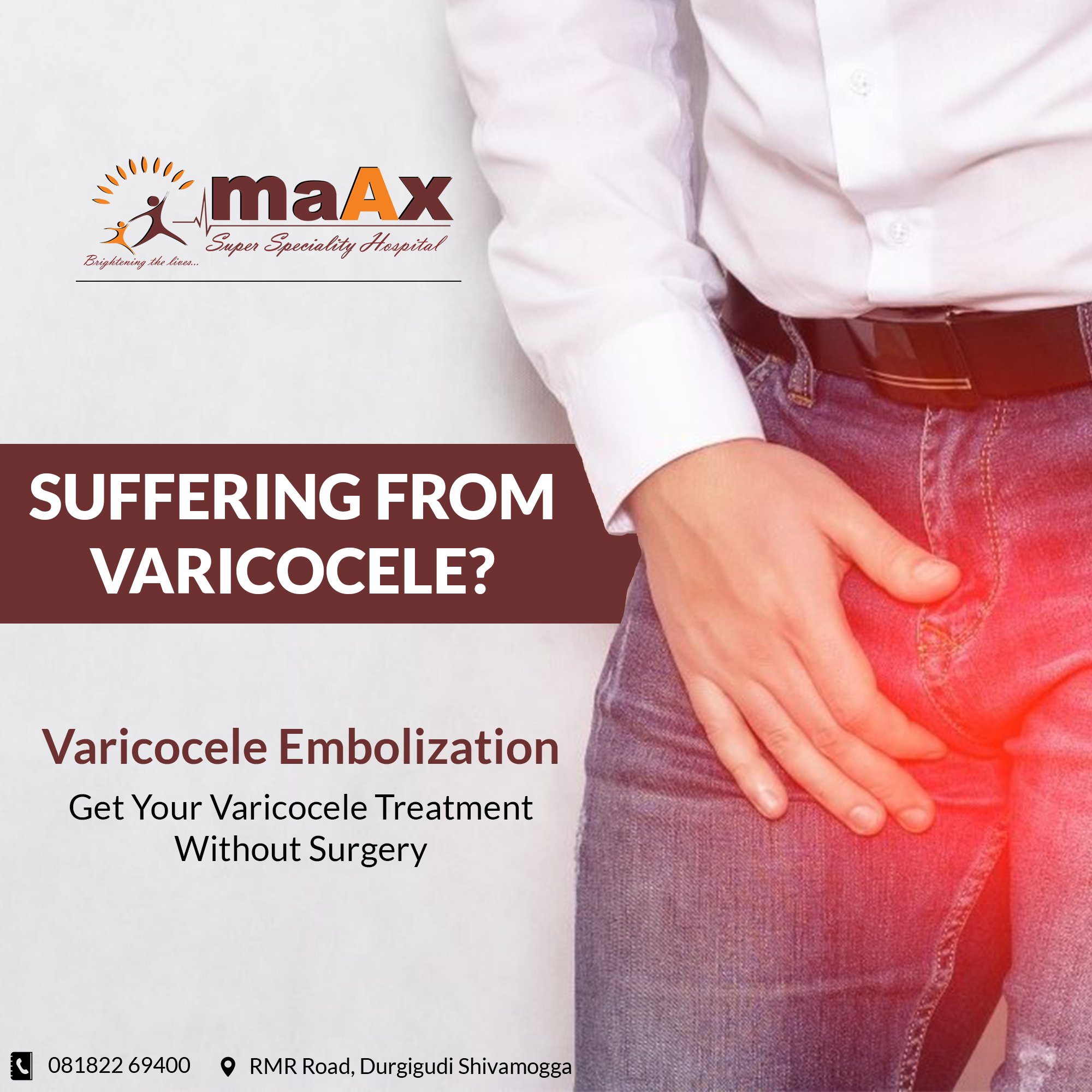 MaAx Super Speciality Hospital on X: Varicocele embolization is a  minimally invasive procedure that is an effective alternative to surgery  for the treatment of varicocele. Call us: 081822 69400 #varicocele  #varicoceles #varicoceletreatment #