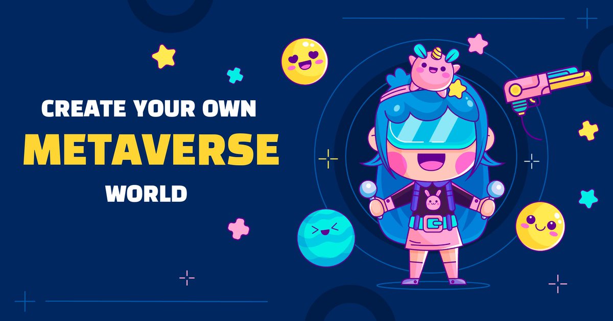 Markuszusak3's tweet photo. Create your own Metaverse world and move to the next level.
Check: https://t.co/46lxB2iNvk
#metaverse #nft #nftmetaverse #metversenft #metaversegame #nfts #metaverseworld #crypto #cryptocurrency #blockchain https://t.co/chbGE5IOUs