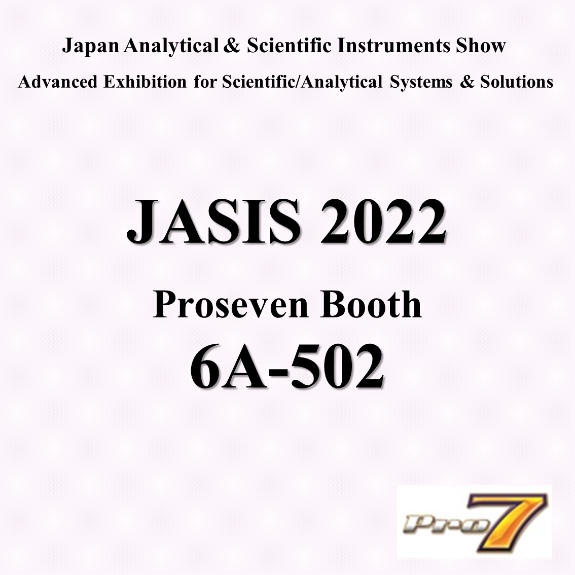 PRO7PAD's tweet photo. JASIS 2022
7th - 9th Sep. 10.00 - 17.00 Makuhari Messe, Japan Admission Free https://t.co/RGv2INZloc
We look forward to seeing you there!
貴社のBCP対策ご相談下さい。
#disasterpreparedness #earthquakeresistant #pro7 #SDGs #bcpsolutions #BDDR @JasisOffice https://t.co/f7BEPhgRKI
