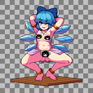 skebにて踊り子えちちるのちゃん描かせていただきました🧊 