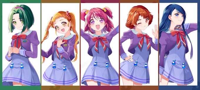 プリキュア5!変身後も描きます 