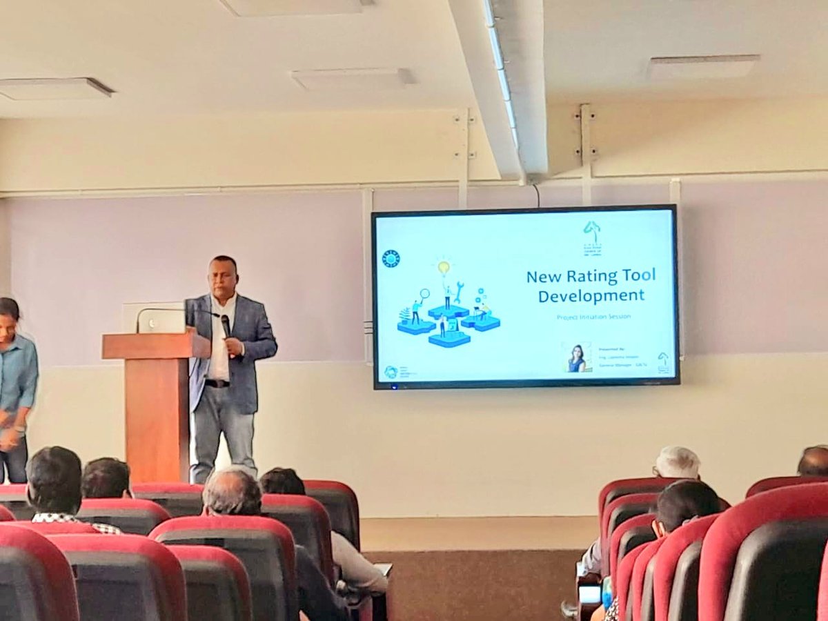 SriLankaGBC's tweet photo. An another step towards  creating a Green Sri Lanka in 2030. 

Development of three NEW RATING TOOLS by the Green Building Council of Sri Lanka.

We formed three research teams &amp; successfully conducted a Kick-Off meeting on August 25, 2022. https://t.co/jOQ8pYBVbC