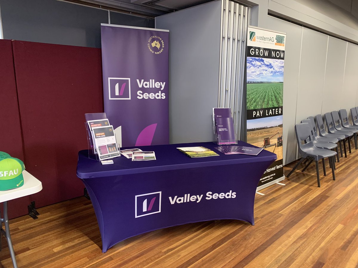 smcmaster45's tweet photo. Great to be involved with the Perennial Pasture Systems group. Some amazing speakers and producers at the conference in Ararat this week. 
And if he haven’t noticed we are very purple now 💜💜 #purple #perennialpastures #newbranding #peppermarketing https://t.co/4HUT6OWCku
