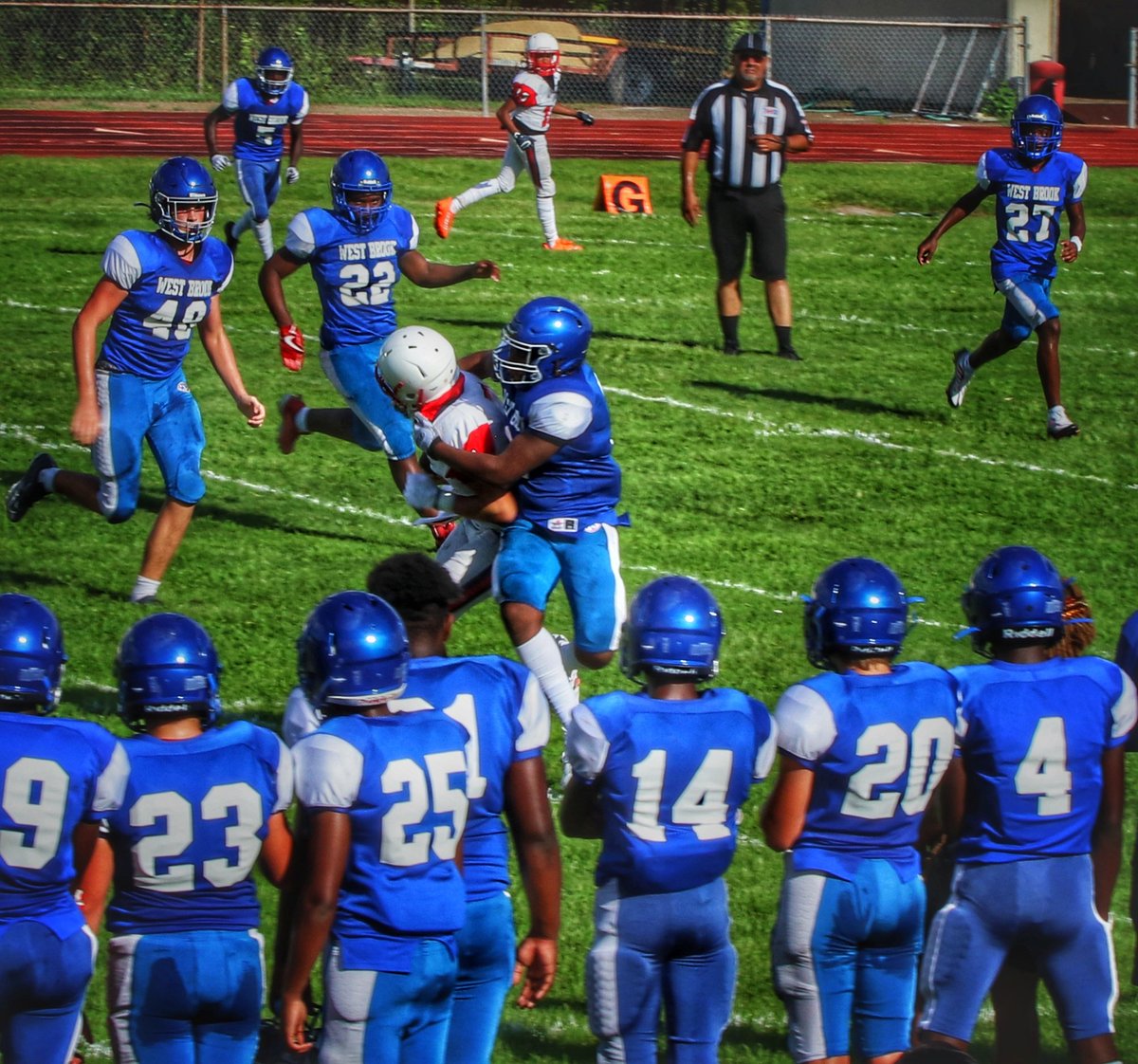 ChaseStevens45's tweet photo. First freshmen game of the Szn.. Rushing yards 100+, few tackles, and even played kicker.. #BGOE #2026

WB 16 - Houston Lamar 15
@football_brook @COACHLANGSTON75 https://t.co/bHvpCniL8O