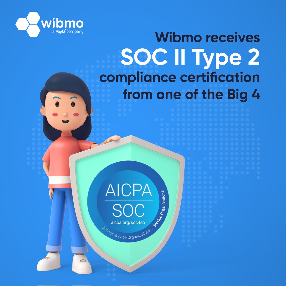 Wibmo_inc's tweet photo. We are now SOC II Type 2 compliance certified!
Congratulations to our CISO, Pravin Kumar, and the entire InfoseC team.

#infosec #soc2 #compliance 
#certification #security #wibmo https://t.co/Yh7QzNhYgA