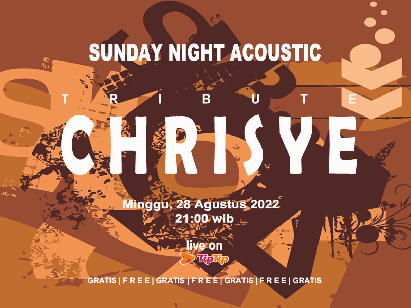 Haiii ketemu lagi kita di @titip_tv hari minggu malam nanti, saya akan menyanyikan lagu2 karya sang Legendaris "CHRISYE".
Segera daftar ya dan jangan lupa seduhan kopinyaaaa ☕️

klik disini😊
tiptip.tv/session/111377…