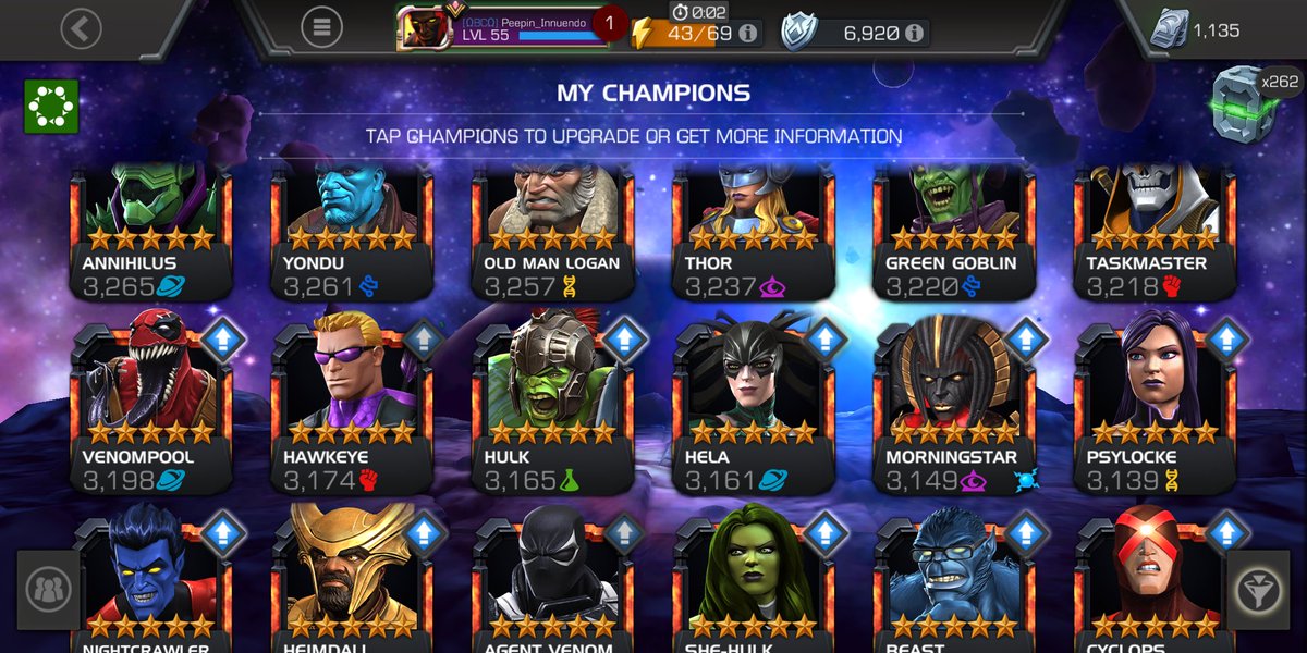 DeepDaemon's tweet photo. @ContestChampion BG! My Last milestone was UC, and have hit a wall as to where I should focus, EQ or story? Also, should I invest in specific masteries, given my roster? Also, Happy Birthday! I love you! Big fan since 2015! https://t.co/yXDAq3uhCh