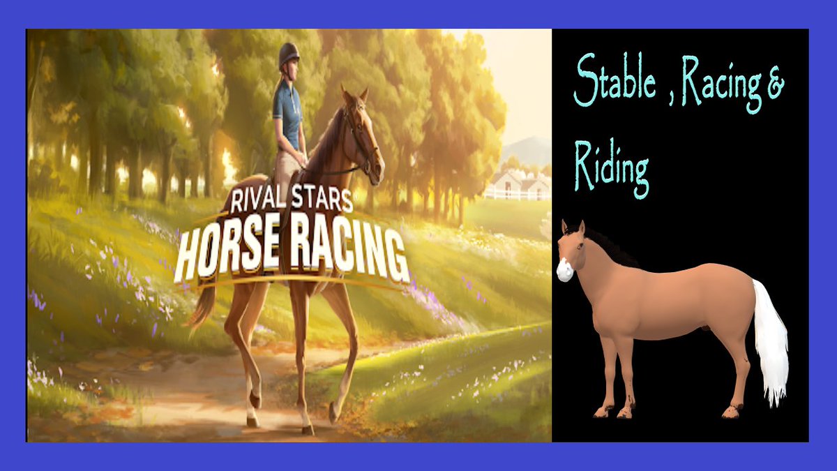 FelicitySkye1's tweet photo. RSHR Horse Racing Time Ep 24
Time for Kittie to race again !!
https://t.co/EFhNzVw1IL https://t.co/QKVxrF7f3O