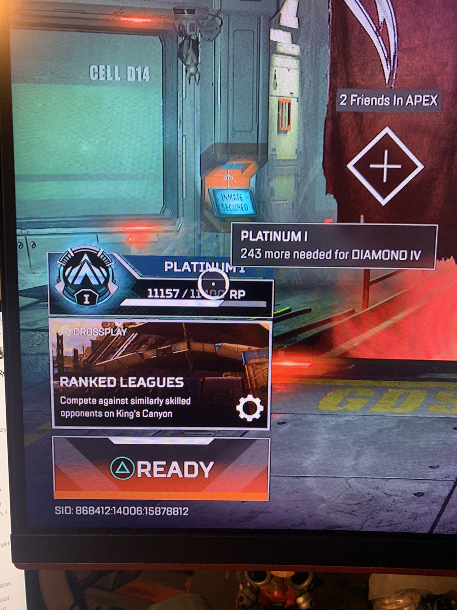 TTV_TurboRolo's tweet photo. Solo q hits different, that last gasp of RP needed is the hardest, got me down bad 🥵🤬 I swear randoms/mmr will be the death of me, getting matched with silvers 👎🏼 #ApexLegends #Diamond4 https://t.co/iKgkM8Q7hp