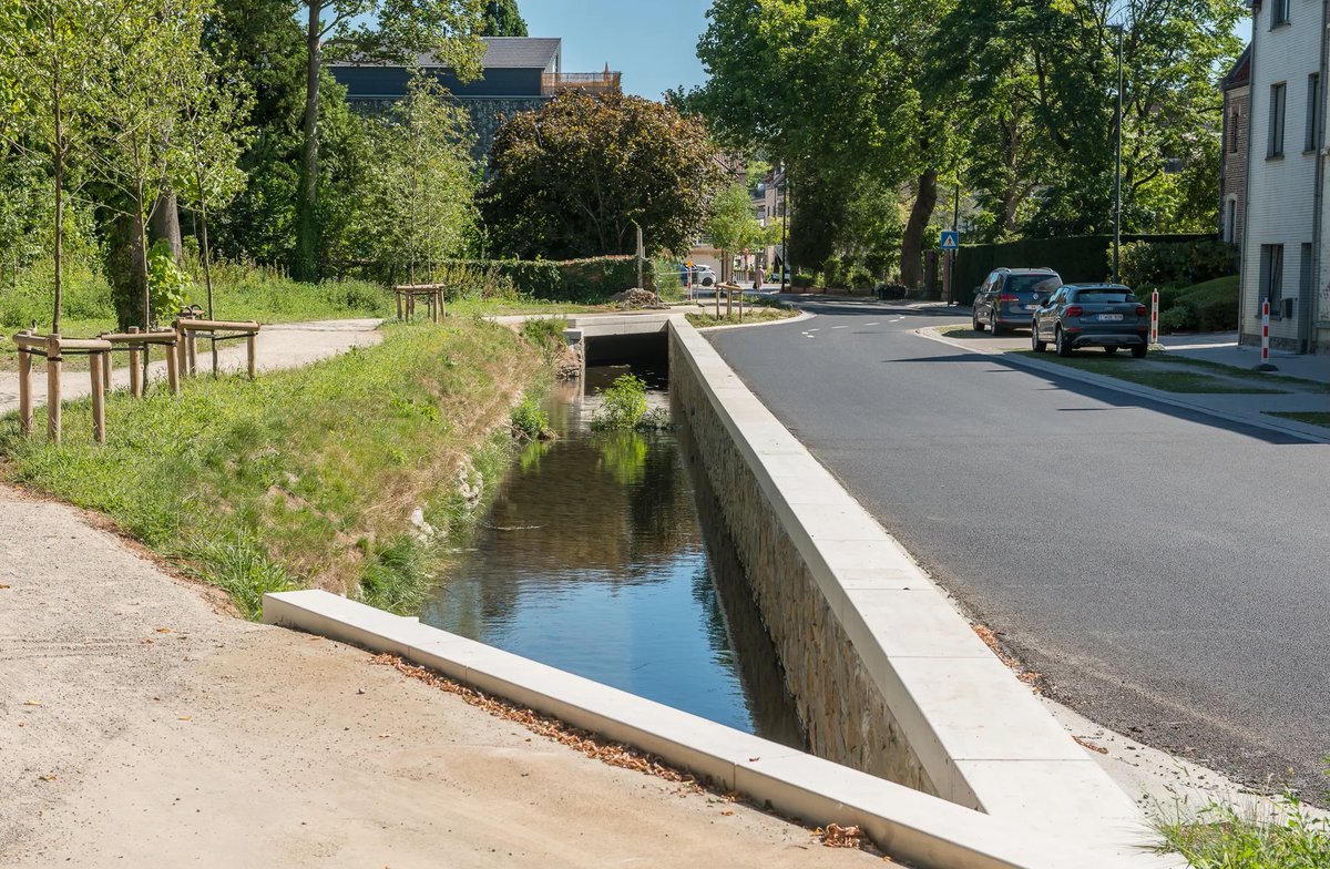 Ijse in Overijse weer in open bedding.
<a href="/vlaams_brabant/">Vlaams-Brabant</a> <a href="/AquafinNV/">Aquafin</a> #Overijsee #druivenstreek #natuur #milieu ringtv.be/nieuws/ijse-ov…