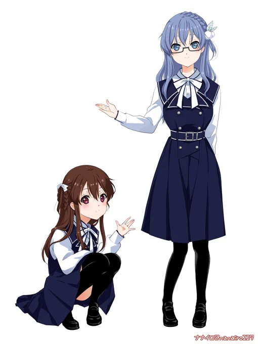 あおやまさんの痛車と#ナナニジ #立川絢香 #丸山あかね 