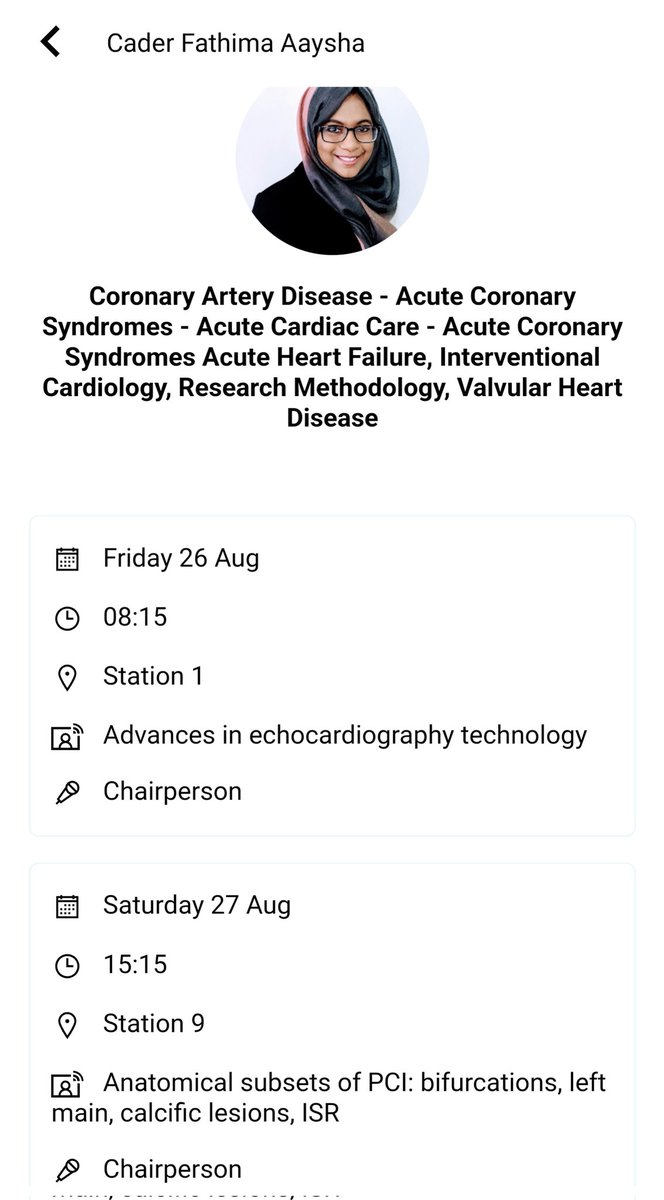 aayshacader's tweet image. Rise'n'shine Barcelona! 🔆
My first #ESCCongress as faculty: Grateful to @escardio for the opportunity to moderate #ESCAbstract sessions, meet friends &amp;amp; tweet #SoMe #PCI  #EAPCI 
Also watch out for @PCRonline hotline interviews w/ @TorBiering DANFLU-1 &amp;amp; @drkarthik2010 INVICTUS!