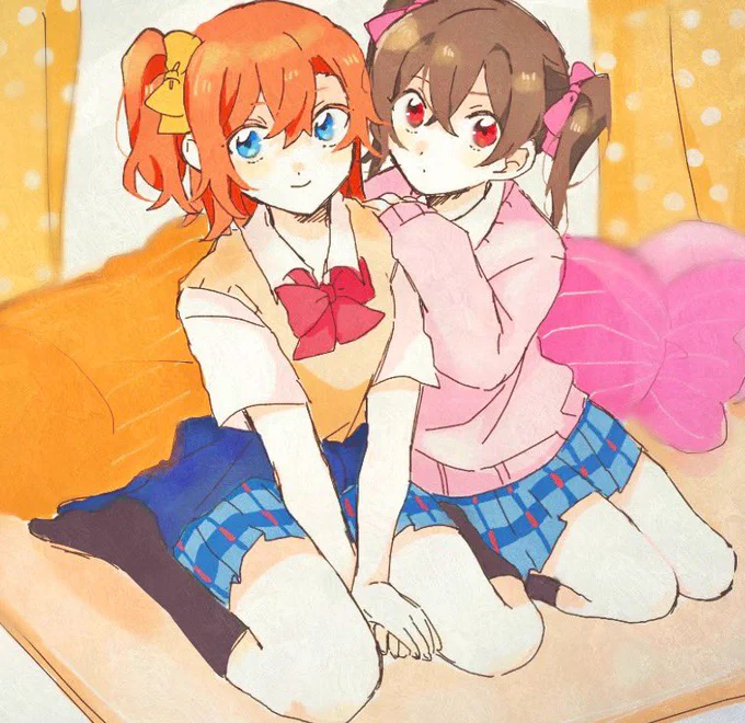 絵チャで描いたほのにこ 