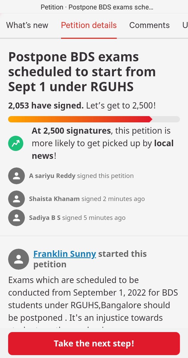 Shifa92854037's tweet photo. @nafees_fazal Please Ma'am Postponed BDS Exam As Majority 99.30% students want  exam to  postponed @CMofKarnataka @nafees_fazal
@NSUIKarnataka 
@sanjay_raj2 @iAdsIndia https://t.co/eG9DkFkOmr